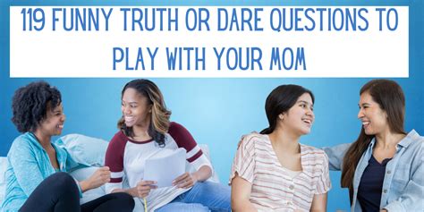 mom son play truth or dare